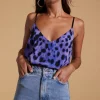 Birdie Cami Top In Lilac Leopard