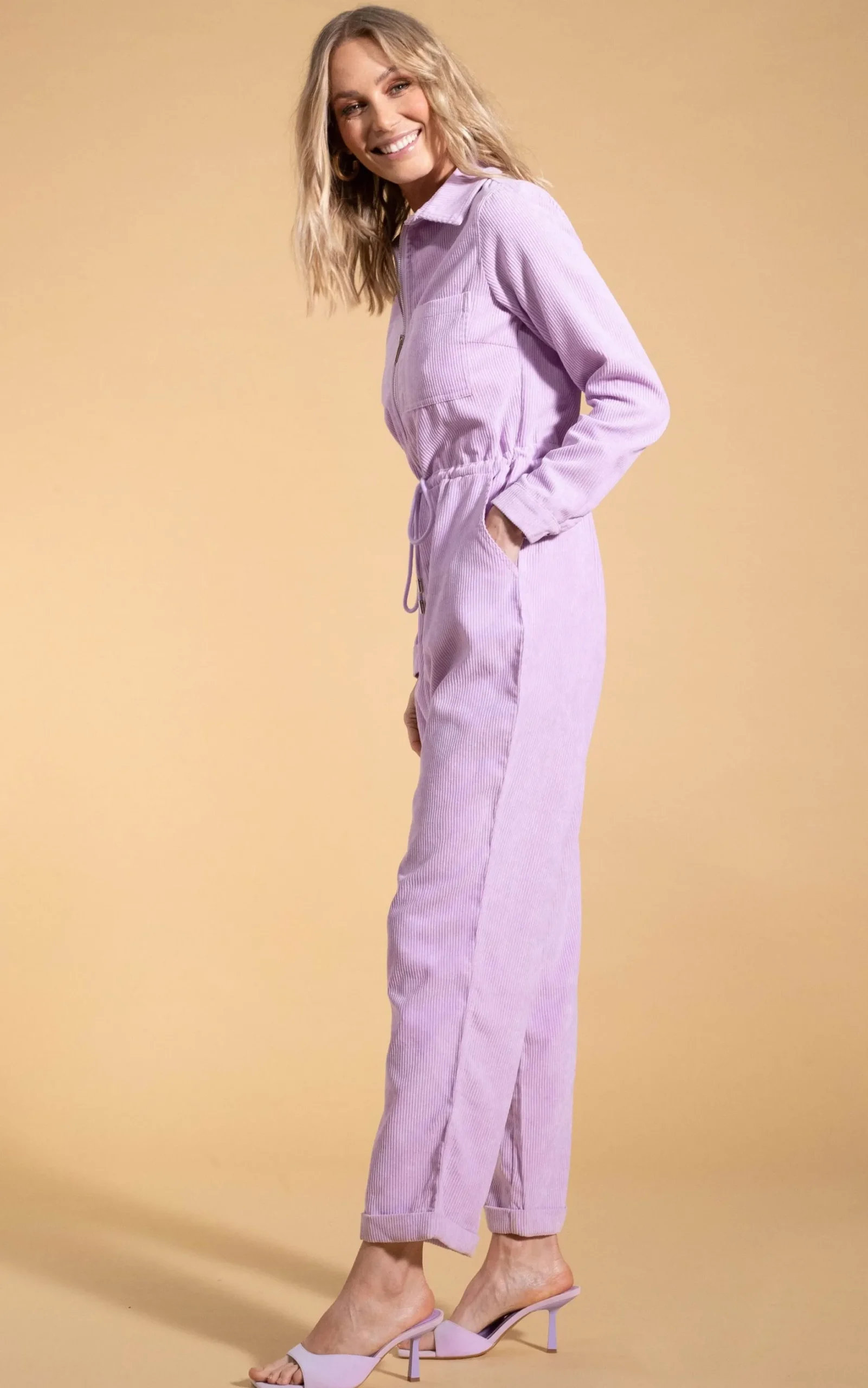 Blaze Boilersuit In Lilac