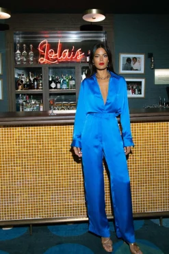Cassia Trouser In Blue