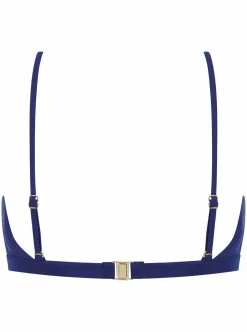 Halo Lalita Bandeau Bikini Top In Navy