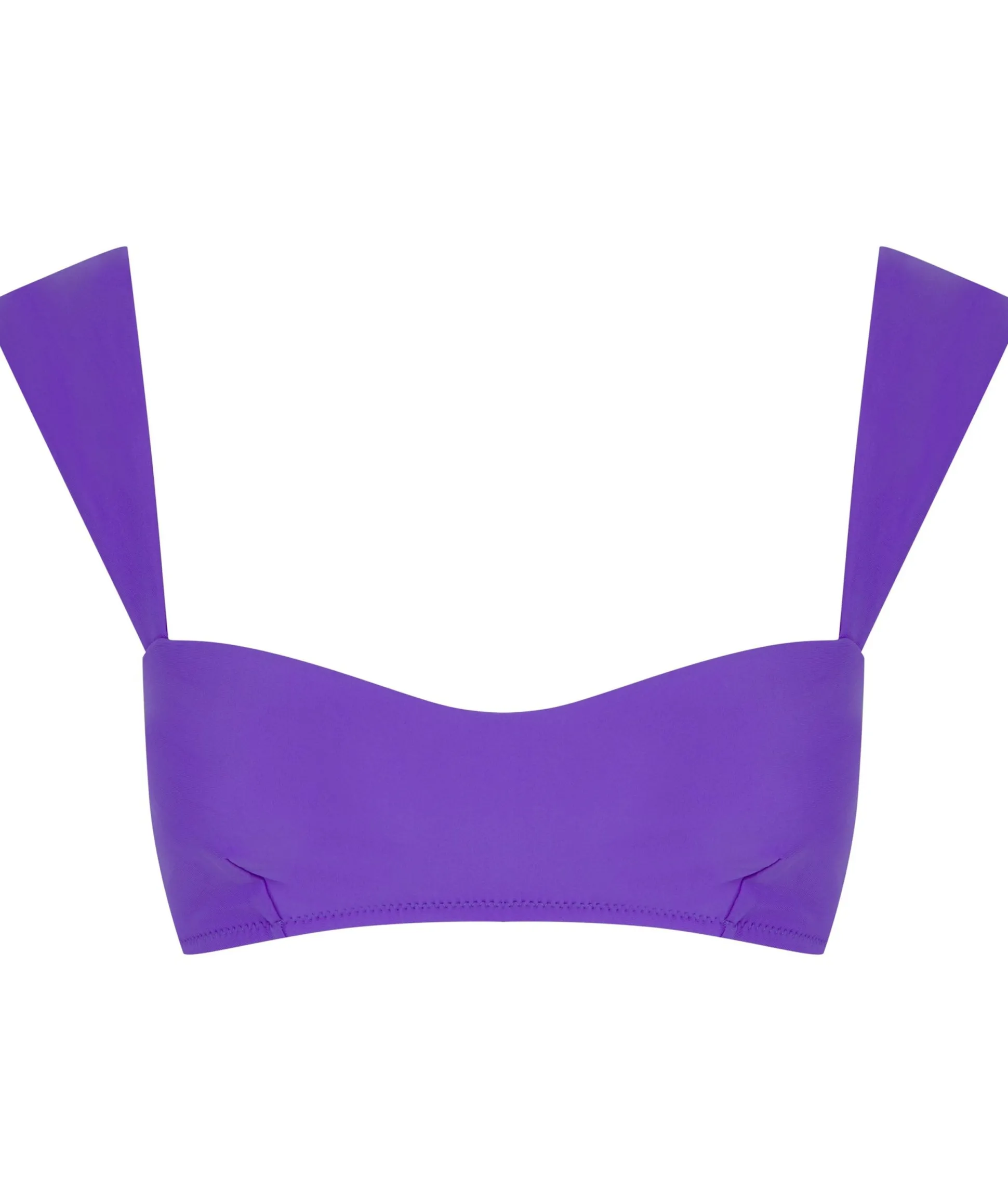 Halo Salinas Bikini Top In Indigo Purple