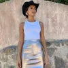 Harley Skirt In Metallic