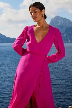 Jagger Maxi Dress In Magenta