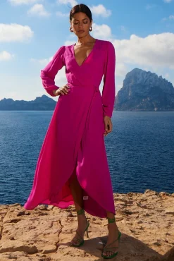 Jagger Maxi Dress In Magenta