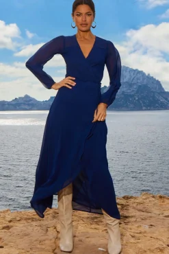 Jagger Maxi Dress In Navy