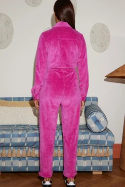 Katsumi Jumpsuit In Orchard Pink
