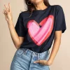 Navy Heart Charity T-Shirt For Choose Love