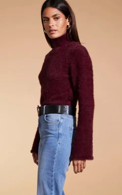 Poppy Jumper In Winter Berry