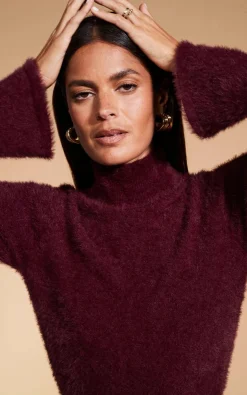 Poppy Jumper In Winter Berry