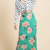 Sophie Skirt In Sage Base Tulip